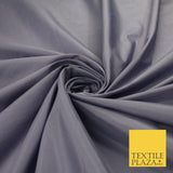 13 COLOURS - Plain Dyed Faux Silk TAFFETA Dress Lining Bridal Fabric