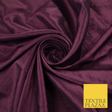 13 COLOURS - Plain Dyed Faux Silk TAFFETA Dress Lining Bridal Fabric