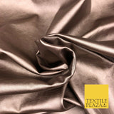 BRONZE Shiny Premium Metallic Leatherette Fabric 300gsm Dancewear Craft 980