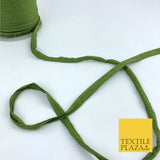 10mm Green Piping Gotta Flange Edging Border Trim Indian Ribbon (X40)