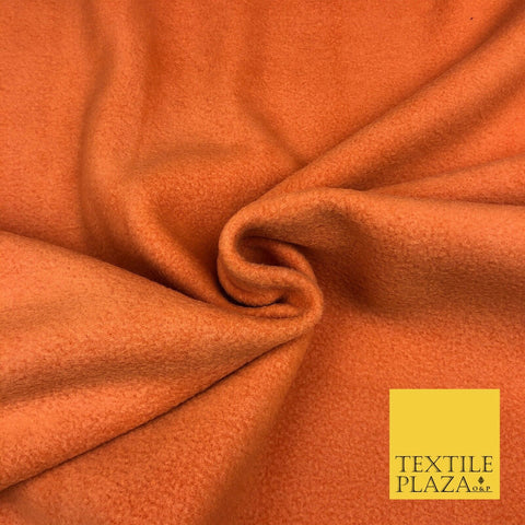 Plain ORANGE Premium Antipill Soft Polar Fleece Baby Kids Blanket 150cm Q1132