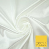 Premium Plain 2 Way Stretch Crepe Back Satin Fabric Material Dress Bridal 58"