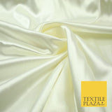 Premium Plain 2 Way Stretch Crepe Back Satin Fabric Material Dress Bridal 58"