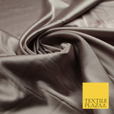 Mink 2 Fine Silky Smooth Liquid Sateen Satin Dress Fabric Drape Lining Material 7848